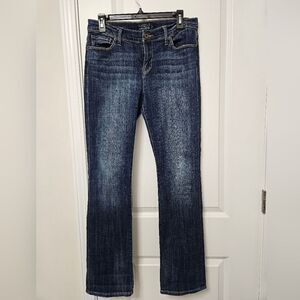 Lucky Brand Jeans Women's 8/29R (30x31) Brooke Boot Blue Stretch Mid-Rise GUC